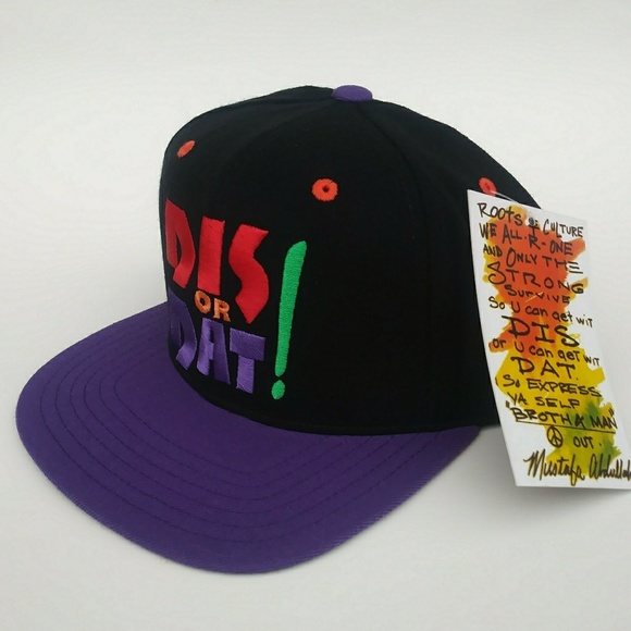 Dis or Dat snapback cap - Picture 3 of 3